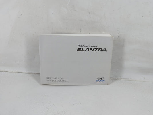 2017 Hyundai Elantra Owners Manual Book Guide P/N:HF30-EU6NK OEM Used Auto Parts - Oemusedautoparts1.com