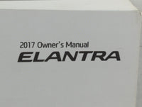 2017 Hyundai Elantra Owners Manual Book Guide P/N:HF30-EU6NK OEM Used Auto Parts - Oemusedautoparts1.com