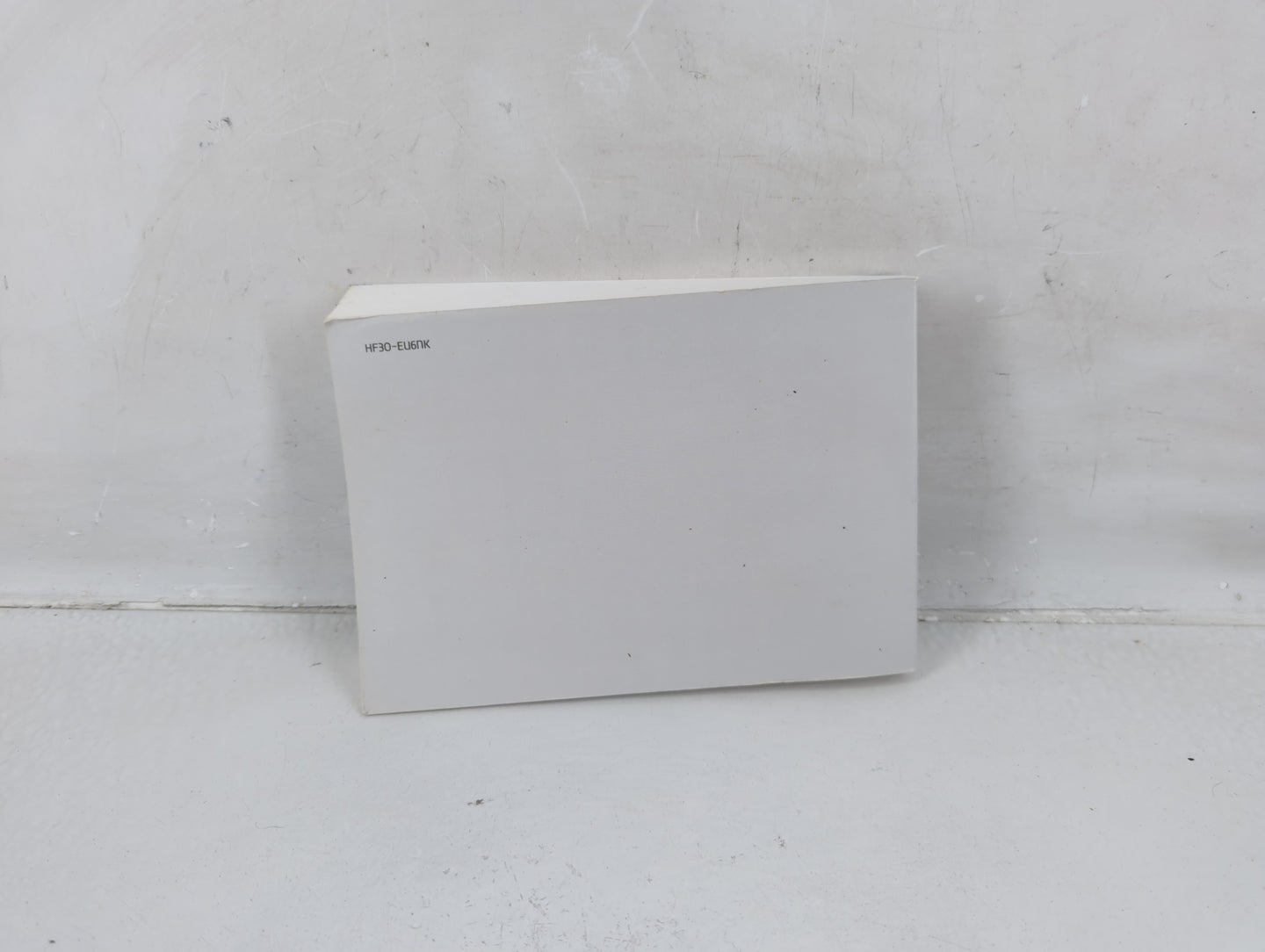 2017 Hyundai Elantra Owners Manual Book Guide P/N:HF30-EU6NK OEM Used Auto Parts - Oemusedautoparts1.com