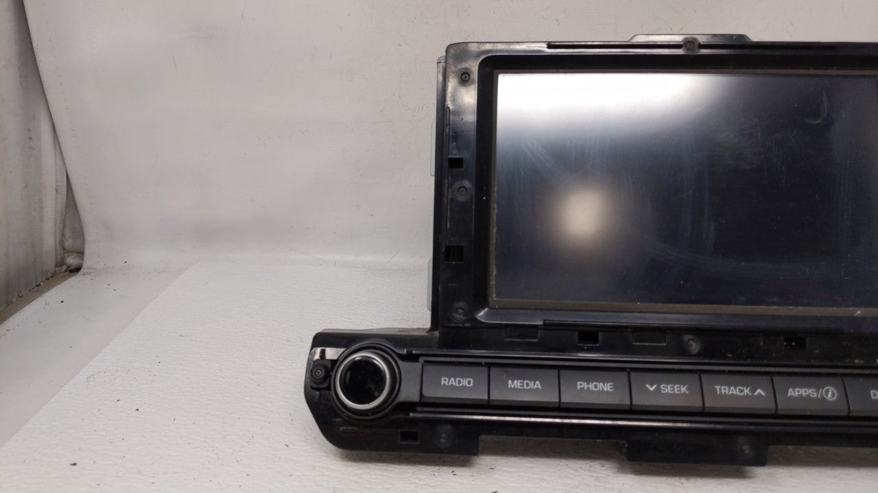 2017-2018 Hyundai Elantra Radio AM FM Cd Player Receiver Replacement Fits OEM Used Auto Parts - Oemusedautoparts1.com