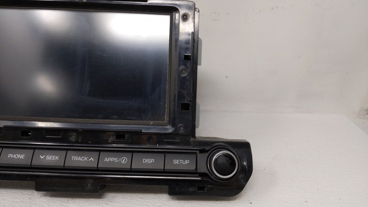 2017-2018 Hyundai Elantra Radio AM FM Cd Player Receiver Replacement Fits OEM Used Auto Parts - Oemusedautoparts1.com