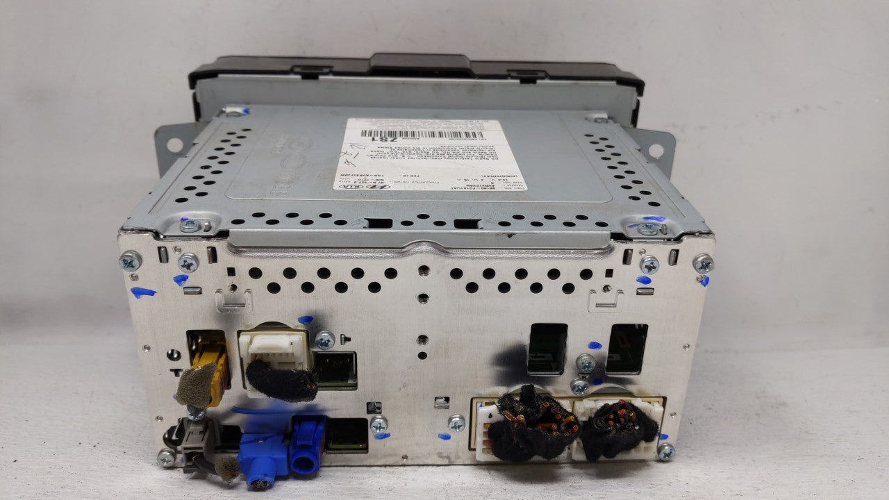 2017-2018 Hyundai Elantra Radio AM FM Cd Player Receiver Replacement Fits OEM Used Auto Parts - Oemusedautoparts1.com