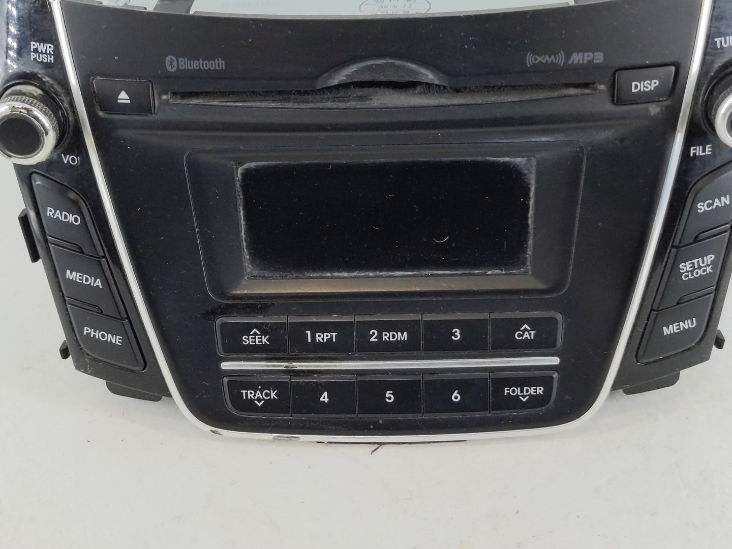 2016-2017 Hyundai Elantra Radio AM FM Cd Player Receiver Replacement P/N:96170-A5260GU 96160-F2100UAT Fits Fits 2016 2017 OE
