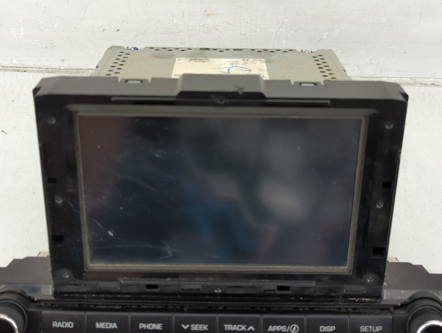 2017-2018 Hyundai Elantra Radio AM FM Cd Player Receiver Replacement P/N:96160-F2100UAT Fits Fits 2017 2018 OEM Used Auto Pa