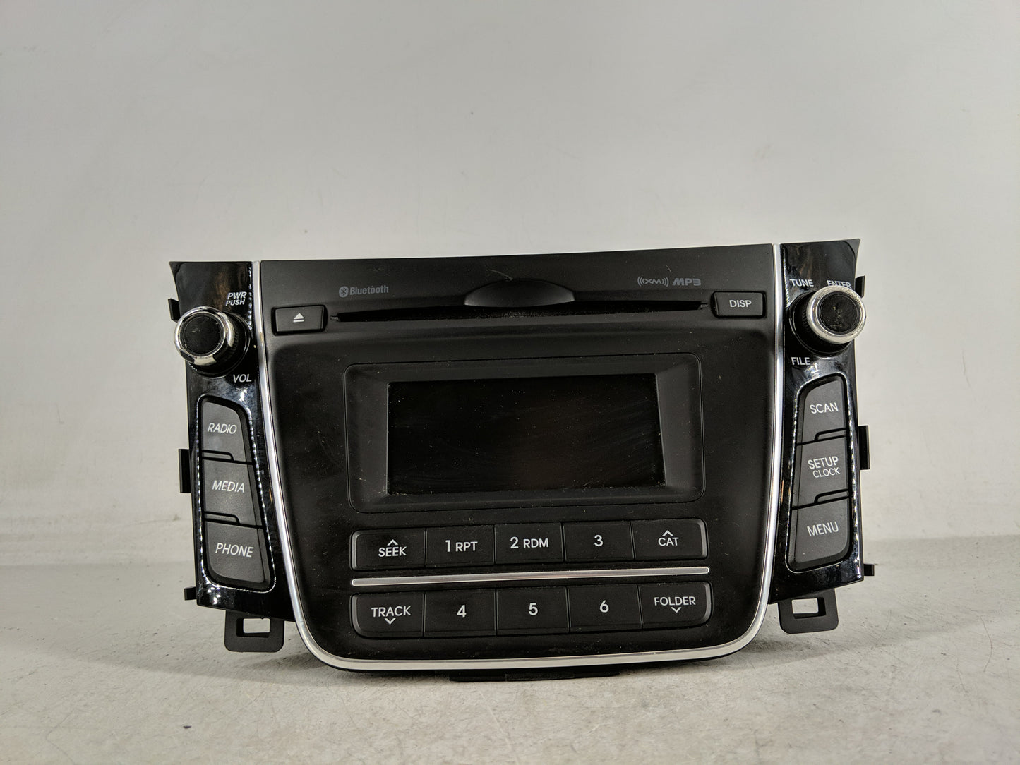 2016-2017 Hyundai Elantra Radio AM FM Cd Player Receiver Replacement P/N:96170-A5260GU Fits Fits 2016 2017 OEM Used Auto Par