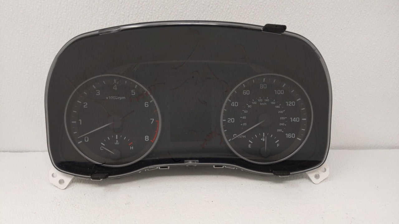2017-2018 Hyundai Elantra Instrument Cluster Speedometer Gauges P/N:94001-F3010 94011-F3012 Fits Fits 2017 2018 OEM Used Aut