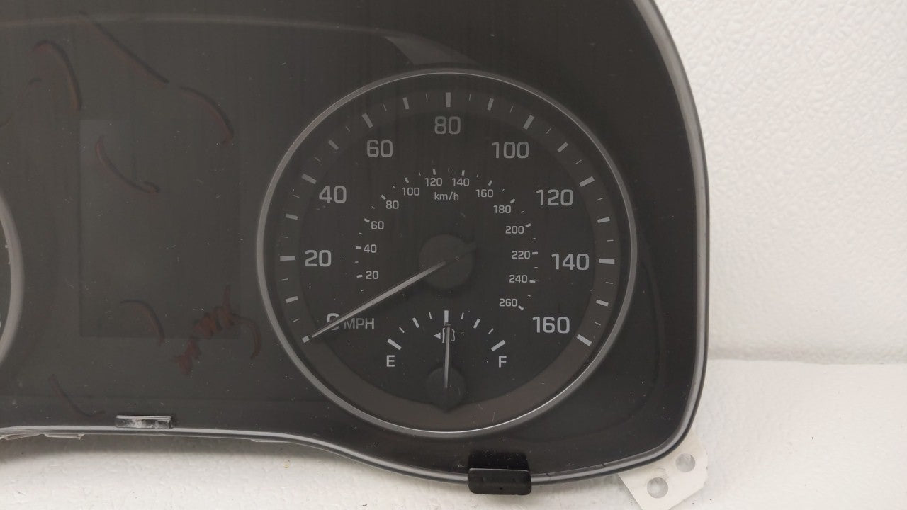 2017-2018 Hyundai Elantra Instrument Cluster Speedometer Gauges P/N:94001-F3010 94011-F3012 Fits Fits 2017 2018 OEM Used Aut