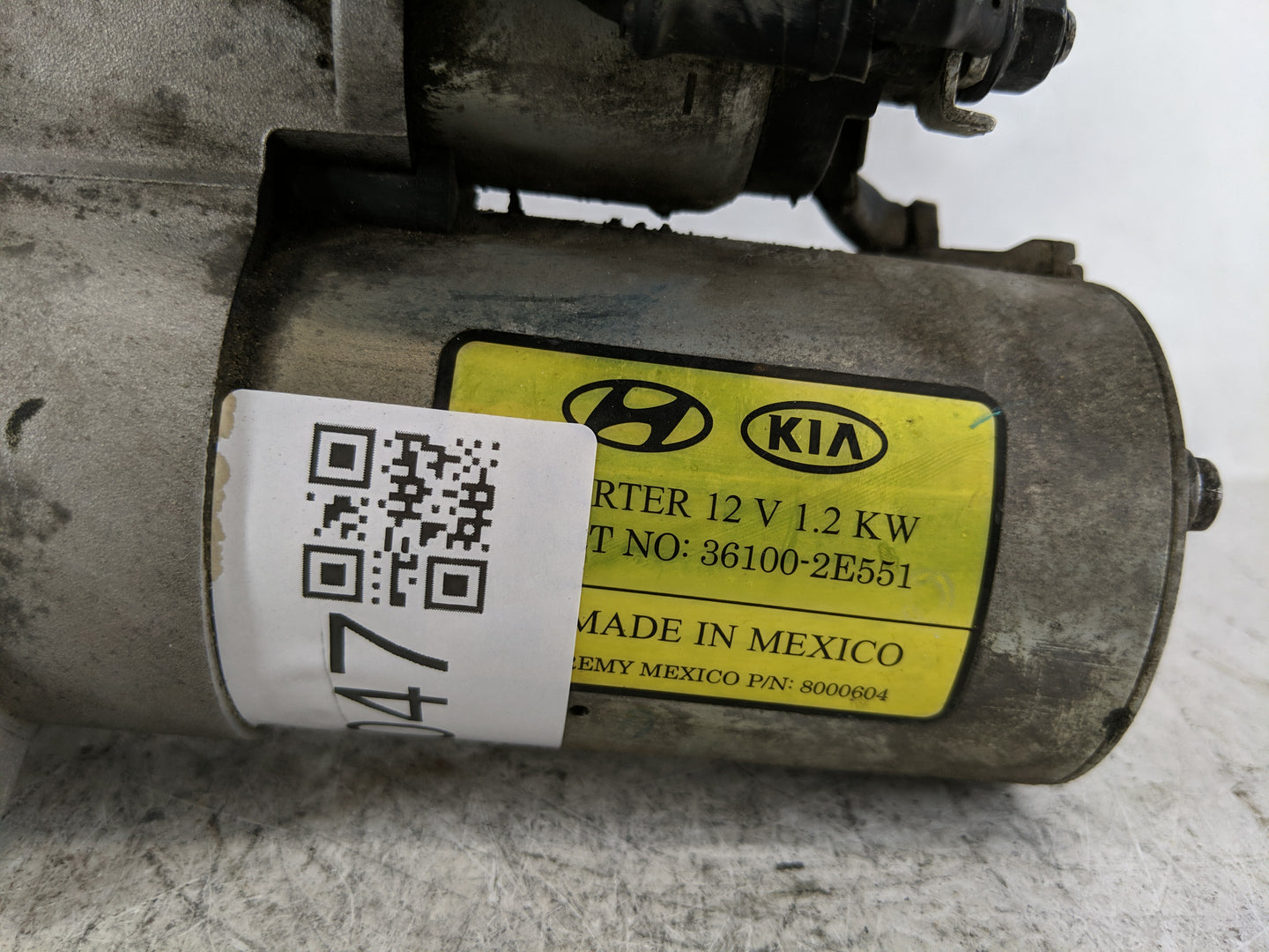 2014-2020 Hyundai Elantra Car Starter Motor Solenoid OEM P/N:36100-2E551 Fits Fits 2014 2015 2016 2017 2018 2019 2020 OEM Us