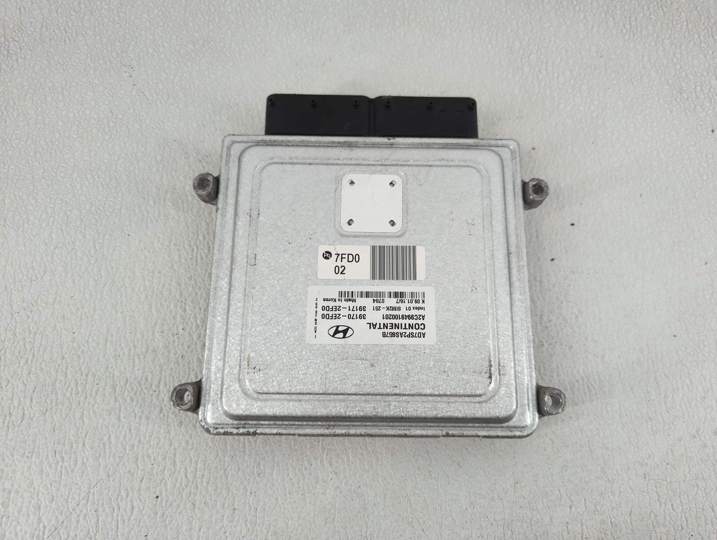 2017-2018 Hyundai Elantra PCM Engine Control Computer ECU ECM PCU OEM P/N:39171-2EFD0 39170-2EFD0 Fits Fits 2017 2018 OEM Us