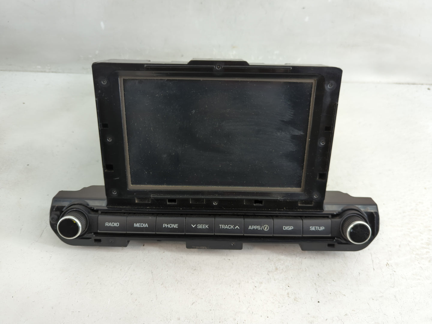 2017-2018 Hyundai Elantra Radio AM FM Cd Player Receiver Replacement P/N:96160-F2100UAT Fits Fits 2017 2018 OEM Used Auto Pa