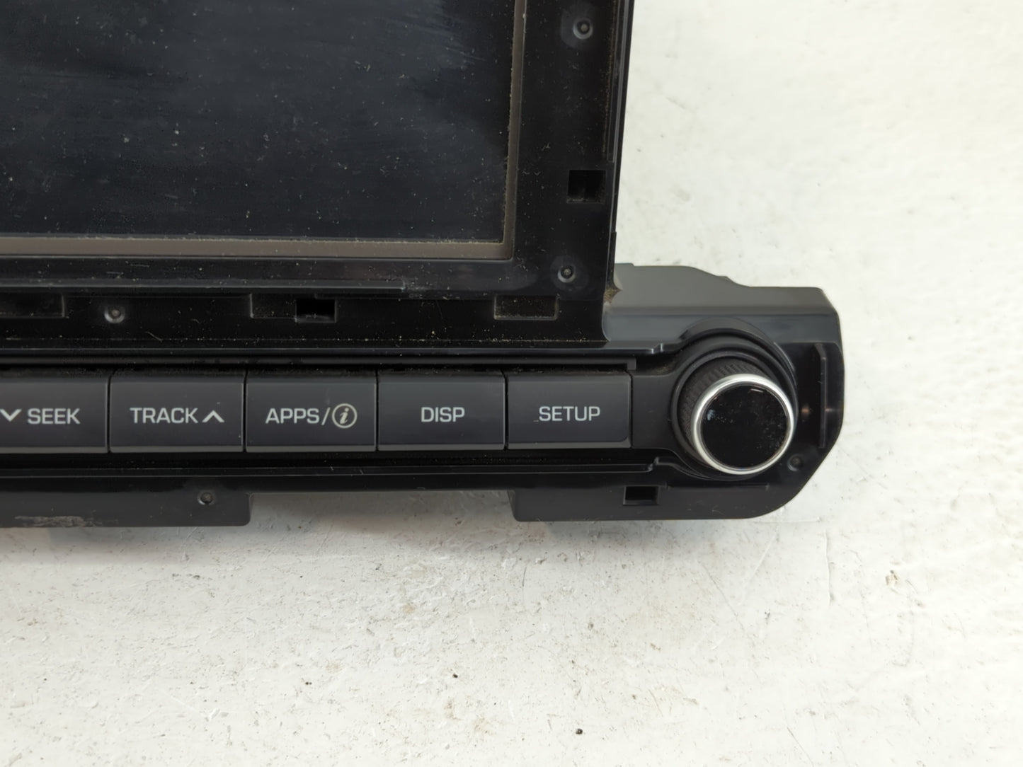 2017-2018 Hyundai Elantra Radio AM FM Cd Player Receiver Replacement P/N:96160-F2100UAT Fits Fits 2017 2018 OEM Used Auto Pa