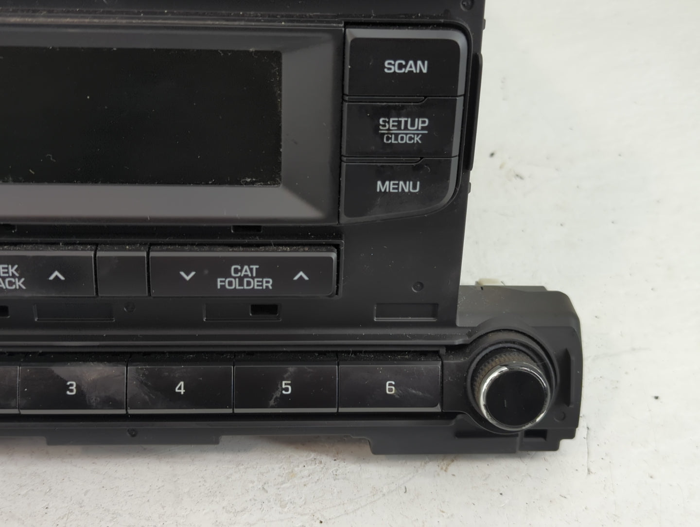 2017-2018 Hyundai Elantra Radio AM FM Cd Player Receiver Replacement P/N:96170-F2100UAT Fits Fits 2017 2018 OEM Used Auto Pa