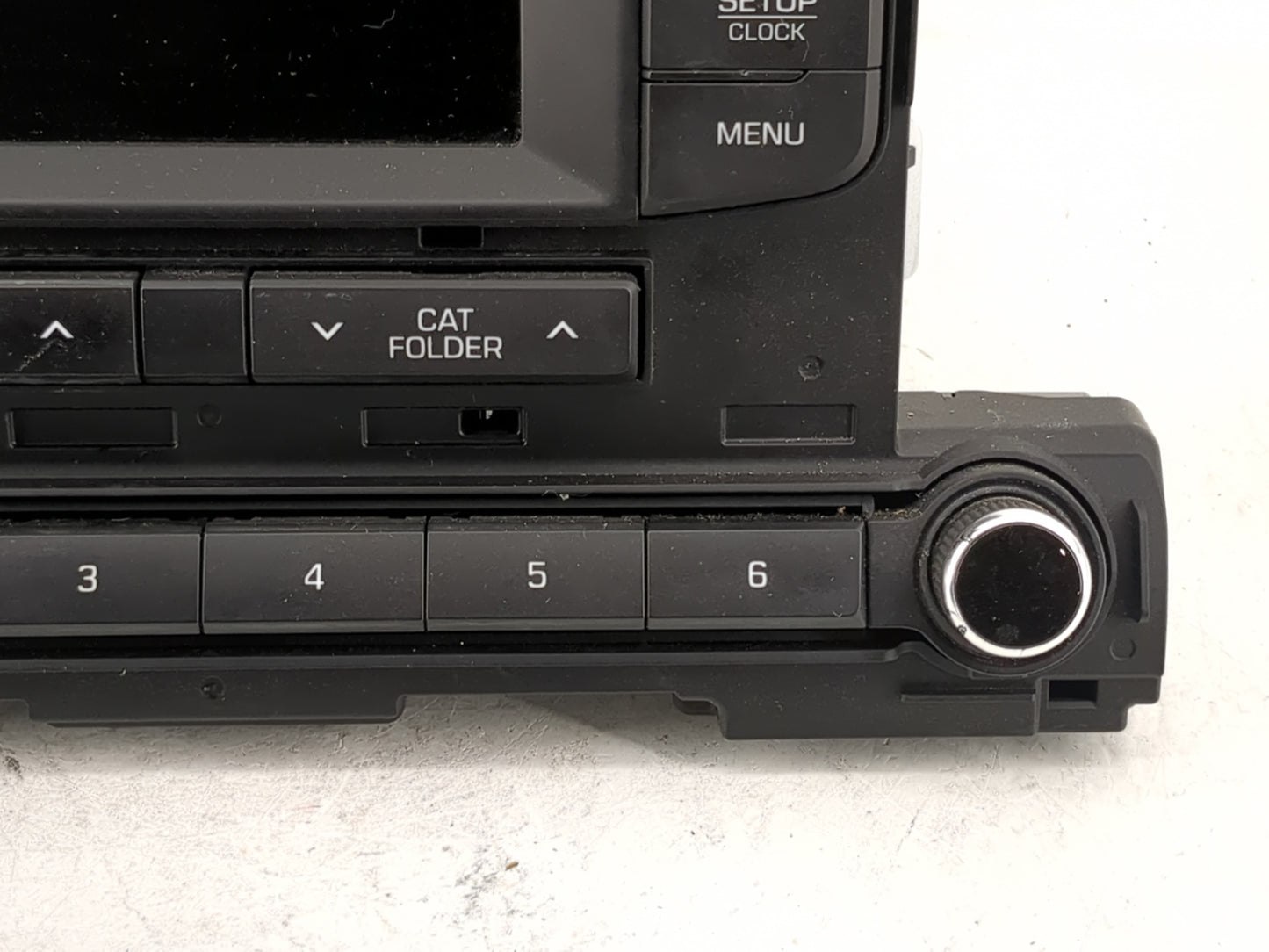 2017-2018 Hyundai Elantra Radio AM FM Cd Player Receiver Replacement P/N:96170-F2100UAT Fits Fits 2017 2018 OEM Used Auto Pa