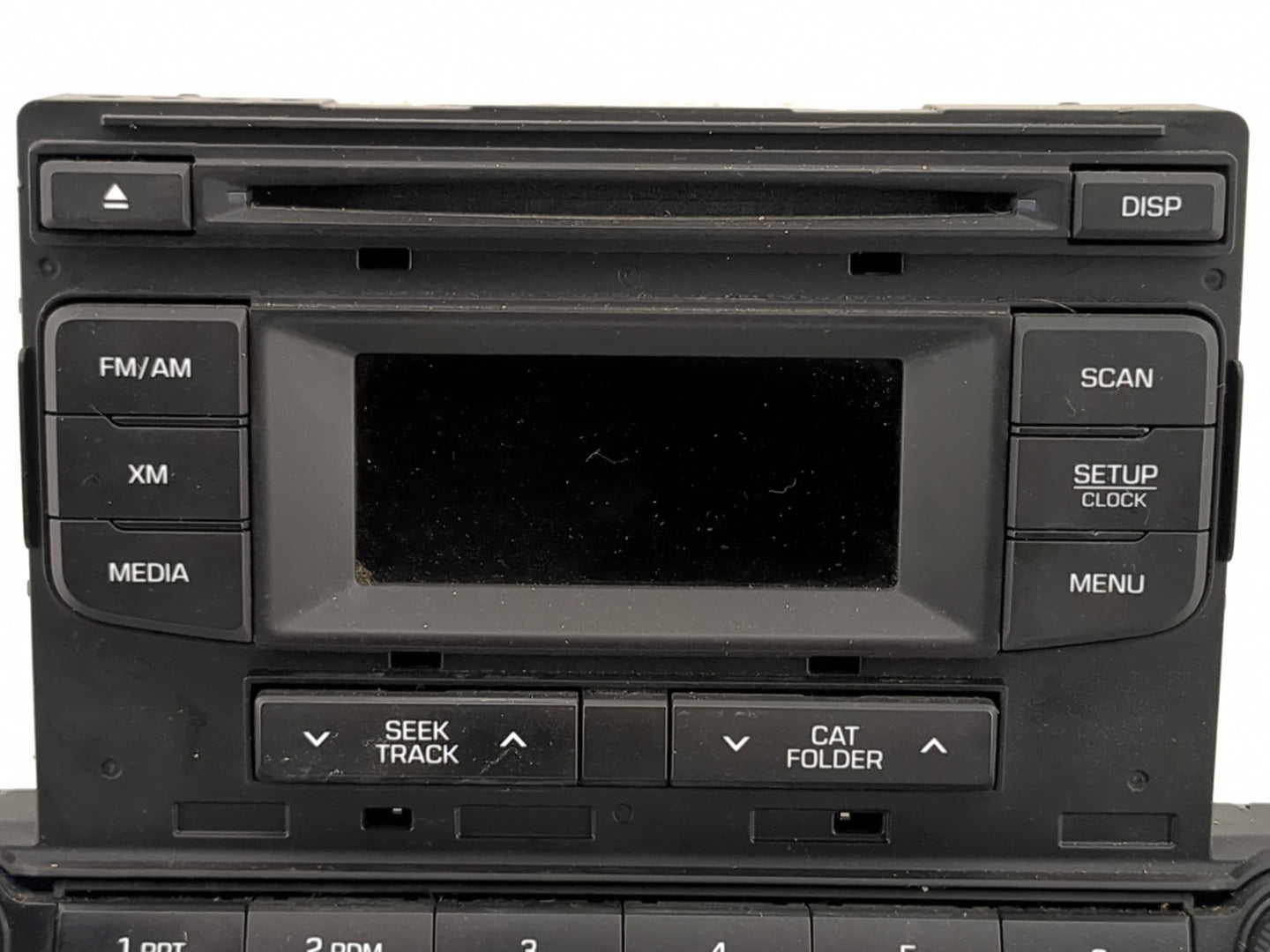 2017-2018 Hyundai Elantra Radio AM FM Cd Player Receiver Replacement P/N:96170-F2100UAT Fits Fits 2017 2018 OEM Used Auto Pa