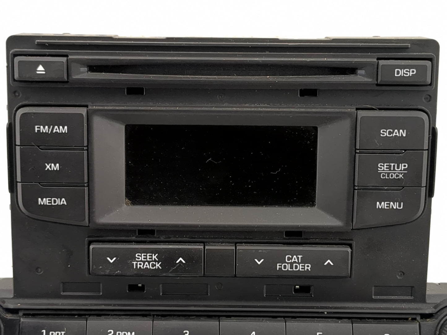 2017-2018 Hyundai Elantra Radio AM FM Cd Player Receiver Replacement P/N:96170-F2100UAT Fits Fits 2017 2018 OEM Used Auto Pa