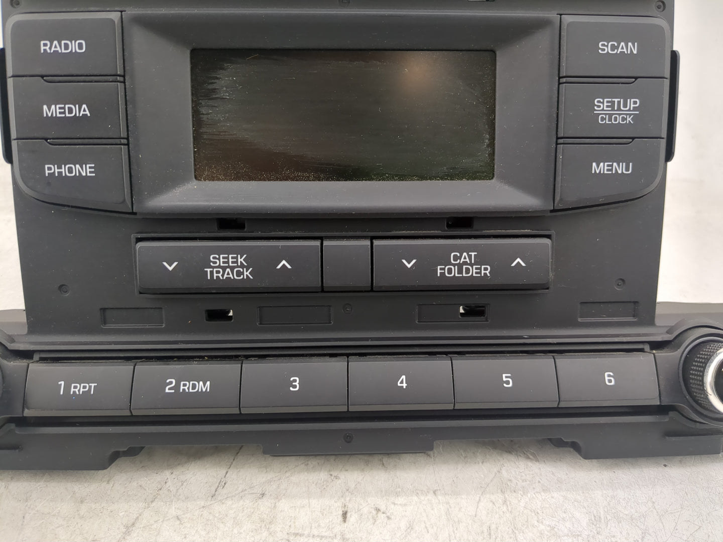 2017-2018 Hyundai Elantra Radio AM FM Cd Player Receiver Replacement Fits Fits 2017 2018 OEM Used Auto Parts - Oemusedautopa