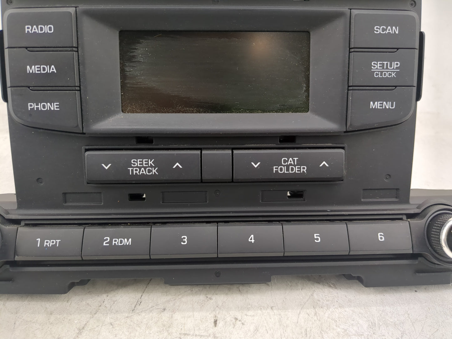 2017-2018 Hyundai Elantra Radio AM FM Cd Player Receiver Replacement Fits Fits 2017 2018 OEM Used Auto Parts - Oemusedautopa
