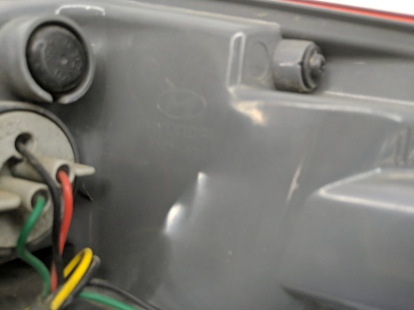 2017-2018 Hyundai Elantra Tail Light Assembly Driver Left OEM Fits Fits 2017 2018 OEM Used Auto Parts - Oemusedautoparts1.co