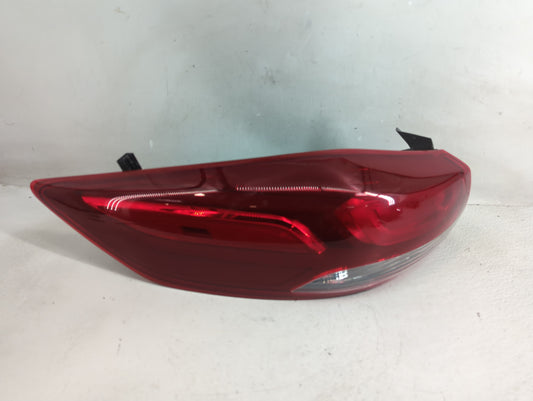 2017-2018 Hyundai Elantra Tail Light Assembly Driver Left OEM P/N:92401-F30 Fits Fits 2017 2018 OEM Used Auto Parts - Oemuse