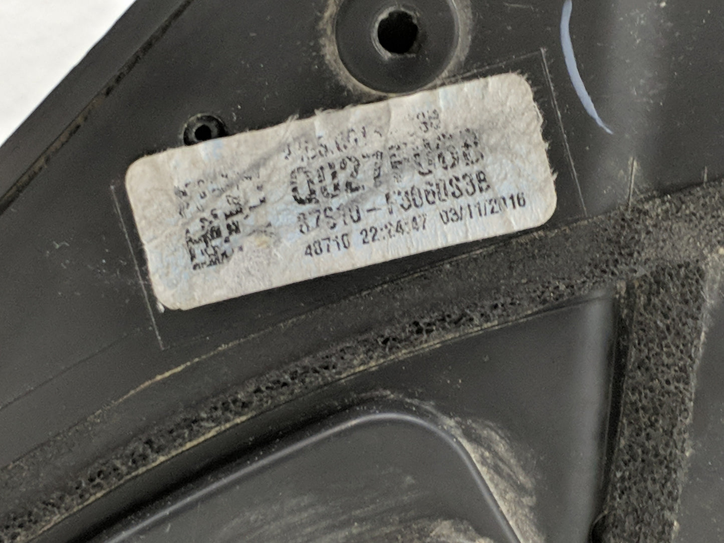 2017-2018 Hyundai Elantra Side Mirror Replacement Driver Left View Door Mirror Fits Fits 2017 2018 OEM Used Auto Parts - Oem