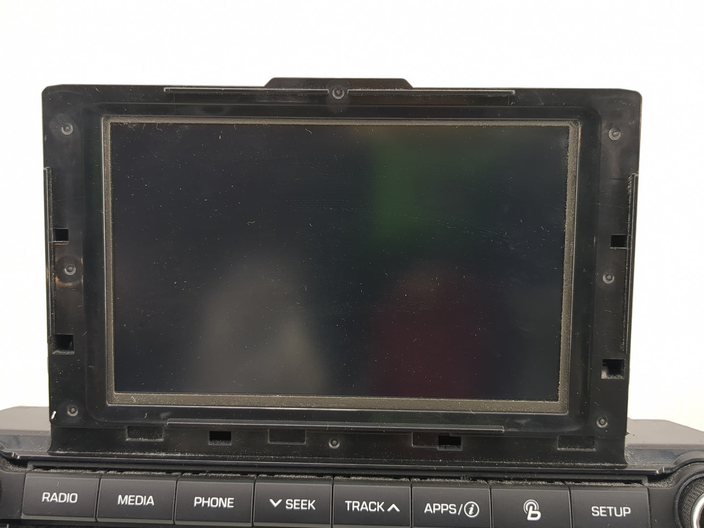 2017-2018 Hyundai Elantra Radio AM FM Cd Player Receiver Replacement P/N:96160-F2110UAT Fits Fits 2017 2018 OEM Used Auto Pa