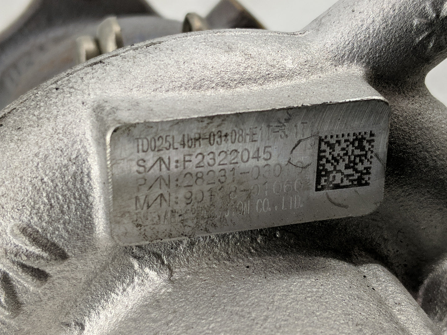 2017 Elantra Turbocharger Turbo Charger Super Charger Supercharger - Oemusedautoparts1.com