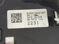 2013-2017 Hyundai Elantra Climate Control Module Temperature AC/Heater Replacement P/N:97250-F2231RET Fits OEM Used Auto Par