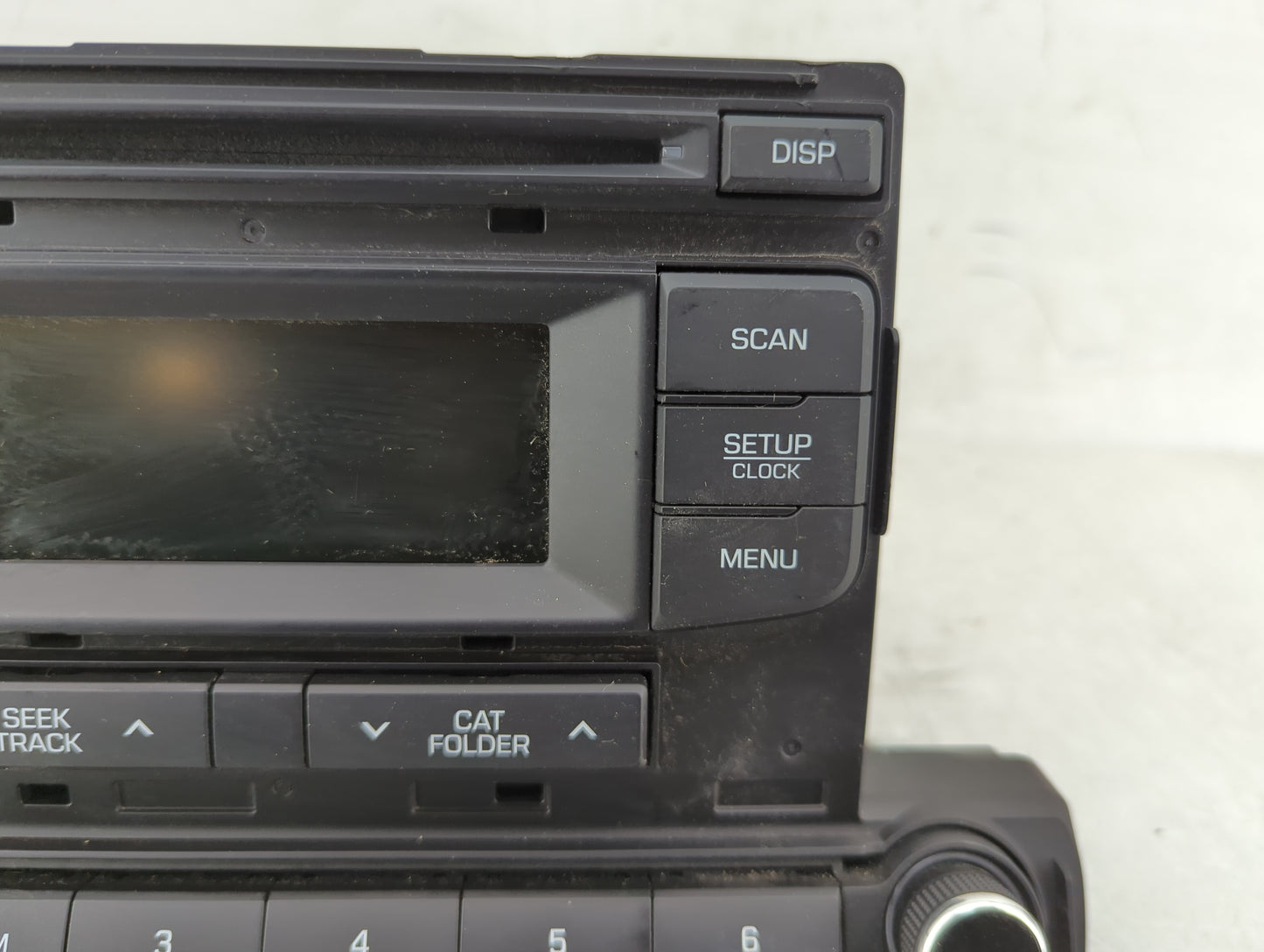 2017-2018 Hyundai Elantra Radio AM FM Cd Player Receiver Replacement P/N:96170-F2100UAT Fits Fits 2017 2018 OEM Used Auto Pa