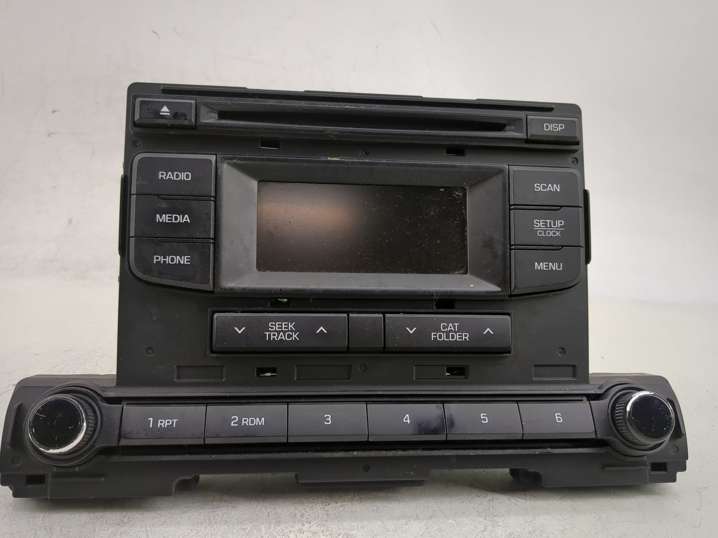 2017-2018 Hyundai Elantra Radio AM FM Cd Player Receiver Replacement P/N:96170-F2110UAT Fits Fits 2017 2018 OEM Used Auto Pa