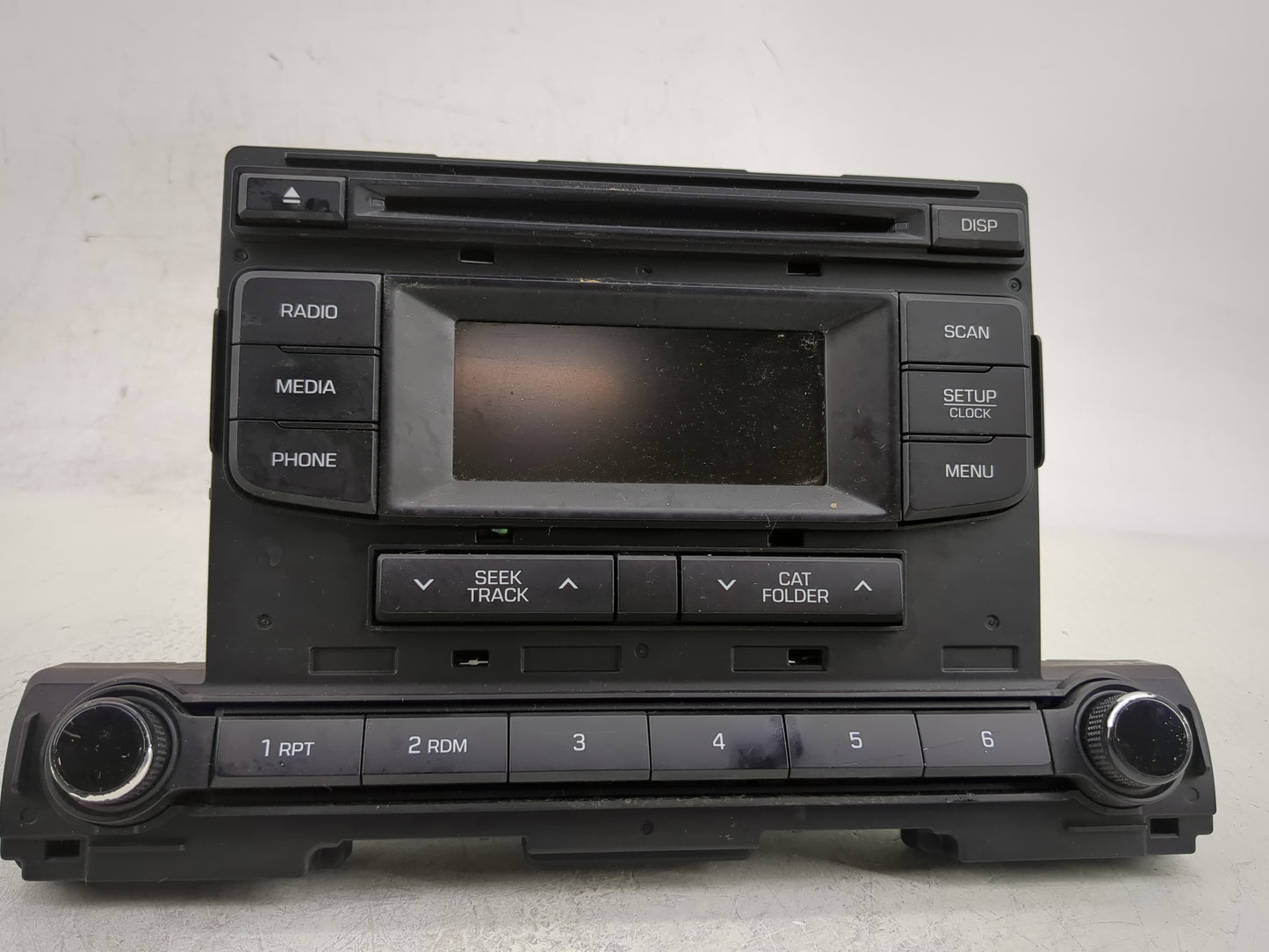 2017-2018 Hyundai Elantra Radio AM FM Cd Player Receiver Replacement P/N:96170-F2110UAT Fits Fits 2017 2018 OEM Used Auto Pa