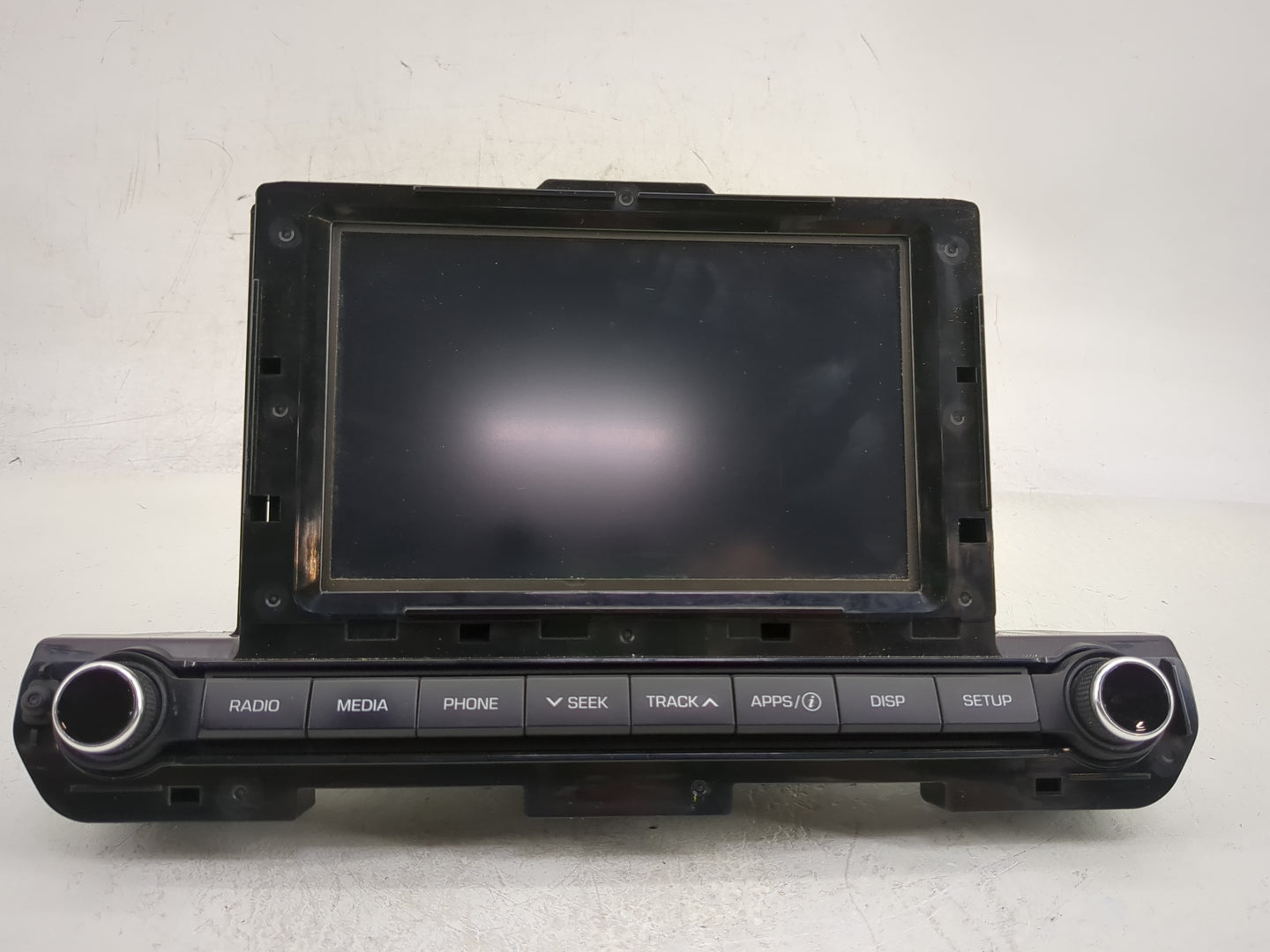 2017-2018 Hyundai Elantra Radio AM FM Cd Player Receiver Replacement P/N:96160-F2101UAT Fits Fits 2017 2018 OEM Used Auto Pa