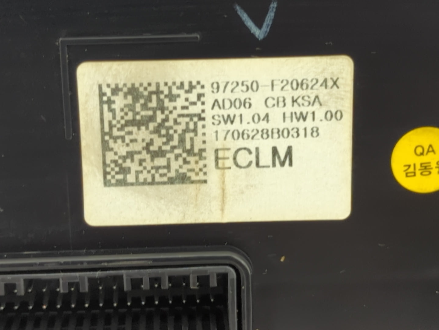 2017-2018 Hyundai Elantra Climate Control Module Temperature AC/Heater Replacement P/N:97250-F20624X 97250-F20614X Fits OEM 