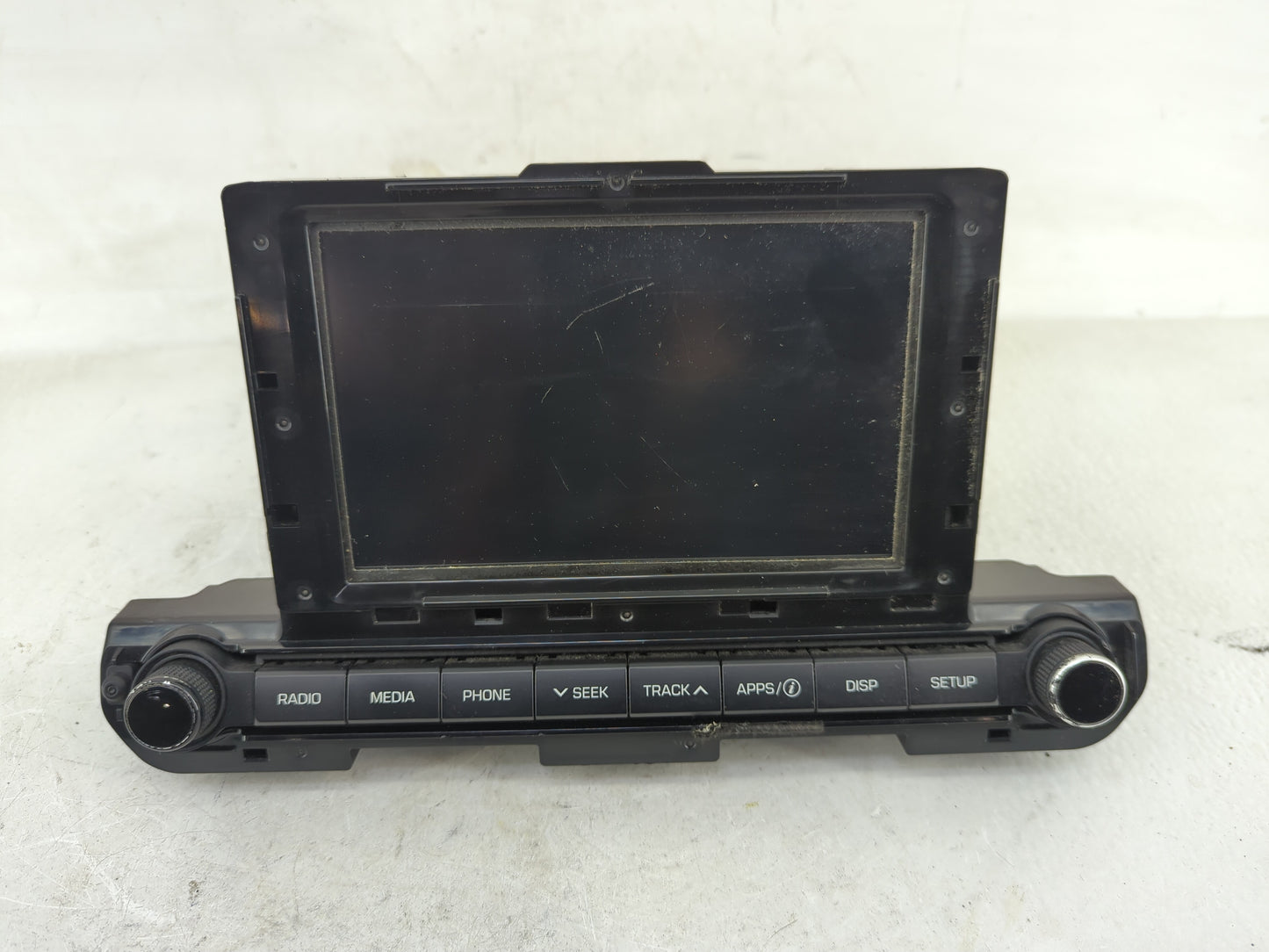 2017-2018 Hyundai Elantra Radio AM FM Cd Player Receiver Replacement P/N:96160-F2100UAT Fits Fits 2017 2018 OEM Used Auto Pa