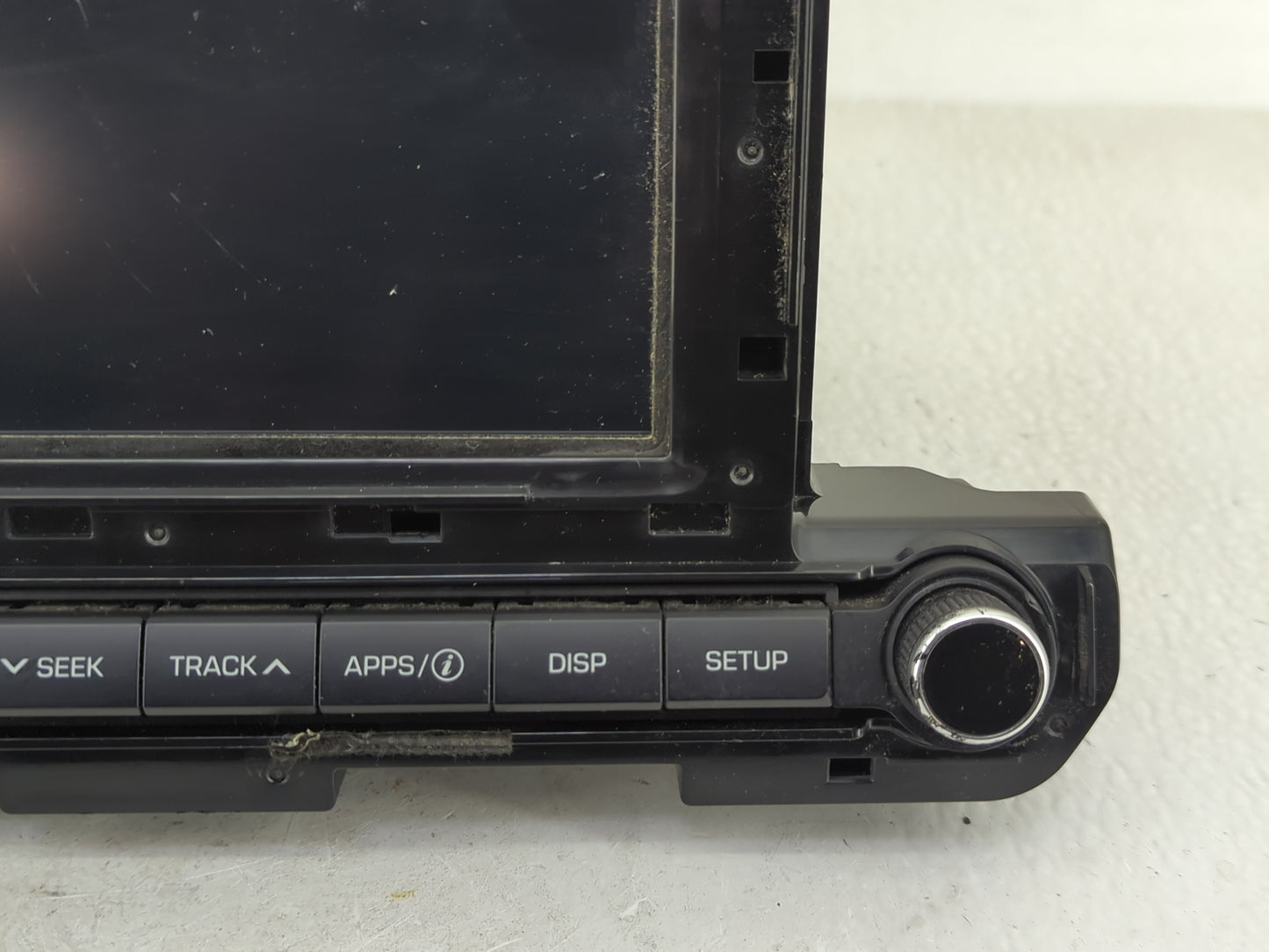 2017-2018 Hyundai Elantra Radio AM FM Cd Player Receiver Replacement P/N:96160-F2100UAT Fits Fits 2017 2018 OEM Used Auto Pa