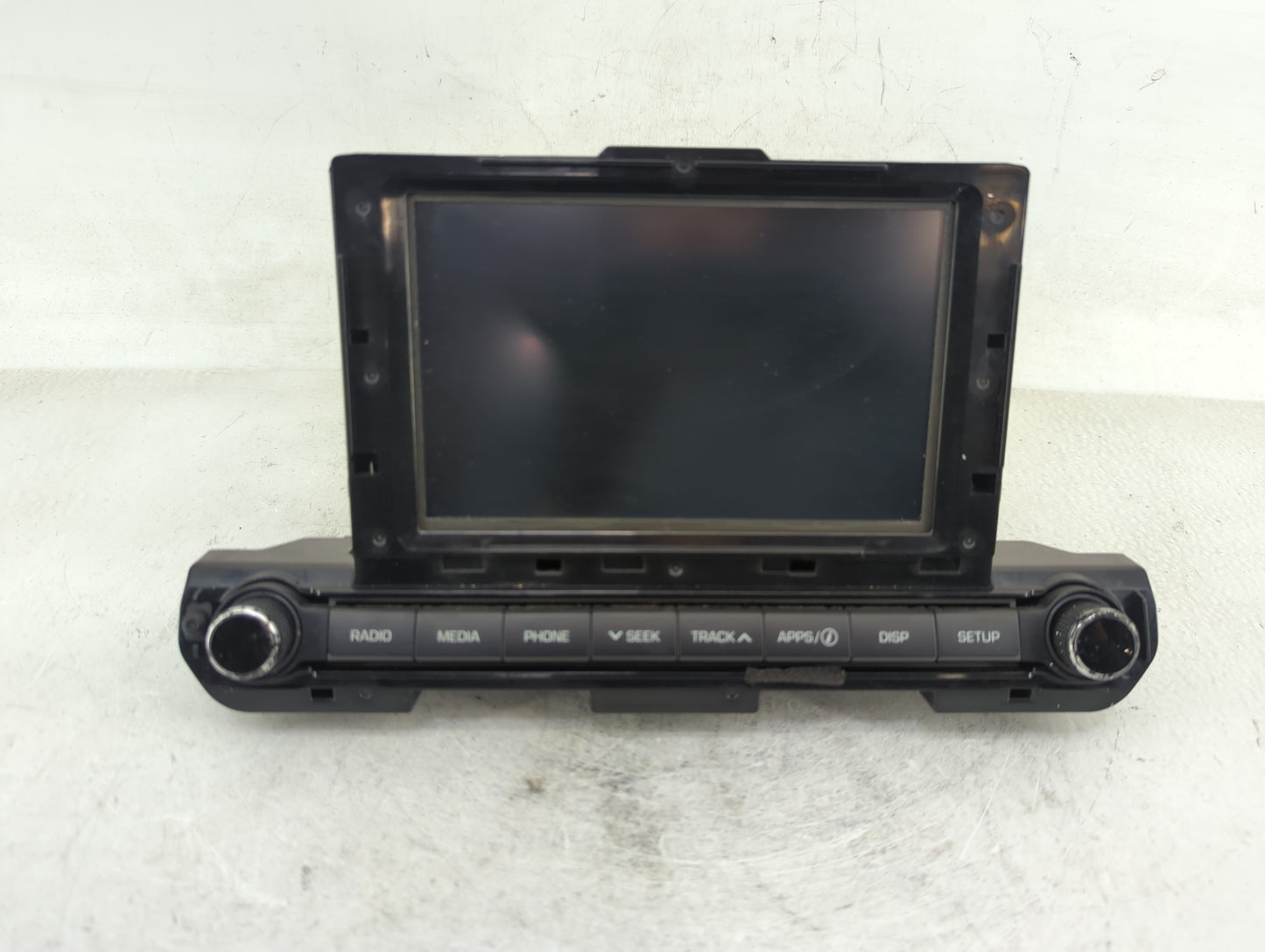 2017-2018 Hyundai Elantra Radio AM FM Cd Player Receiver Replacement P/N:96160-F2100UAT Fits Fits 2017 2018 OEM Used Auto Pa