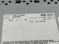 2017-2018 Hyundai Elantra Radio AM FM Cd Player Receiver Replacement P/N:96160-F2110UAT Fits Fits 2017 2018 OEM Used Auto Pa