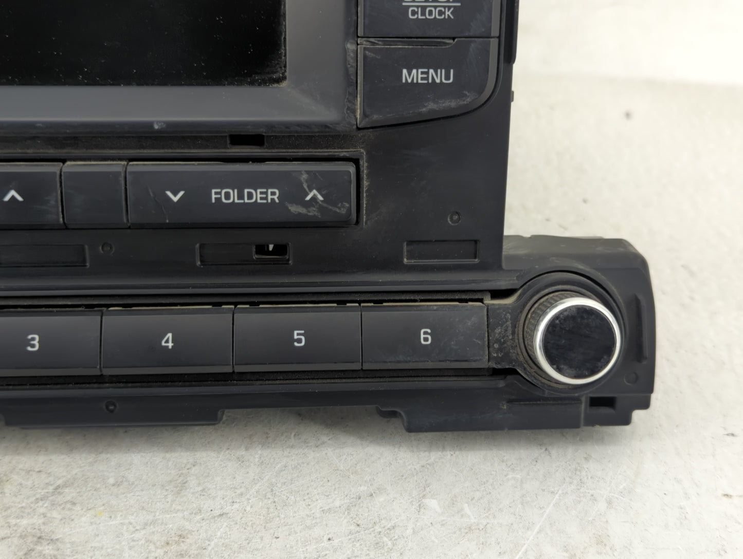 2017-2018 Hyundai Elantra Radio AM FM Cd Player Receiver Replacement P/N:96170F2220UAT Fits Fits 2017 2018 OEM Used Auto Par