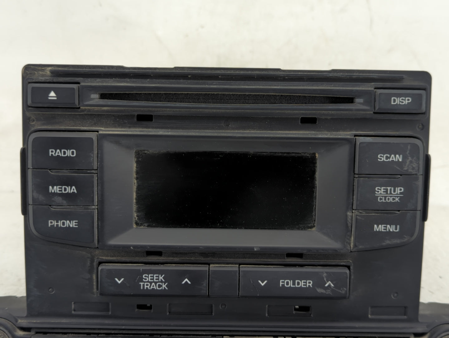 2017-2018 Hyundai Elantra Radio AM FM Cd Player Receiver Replacement P/N:96170F2220UAT Fits Fits 2017 2018 OEM Used Auto Par