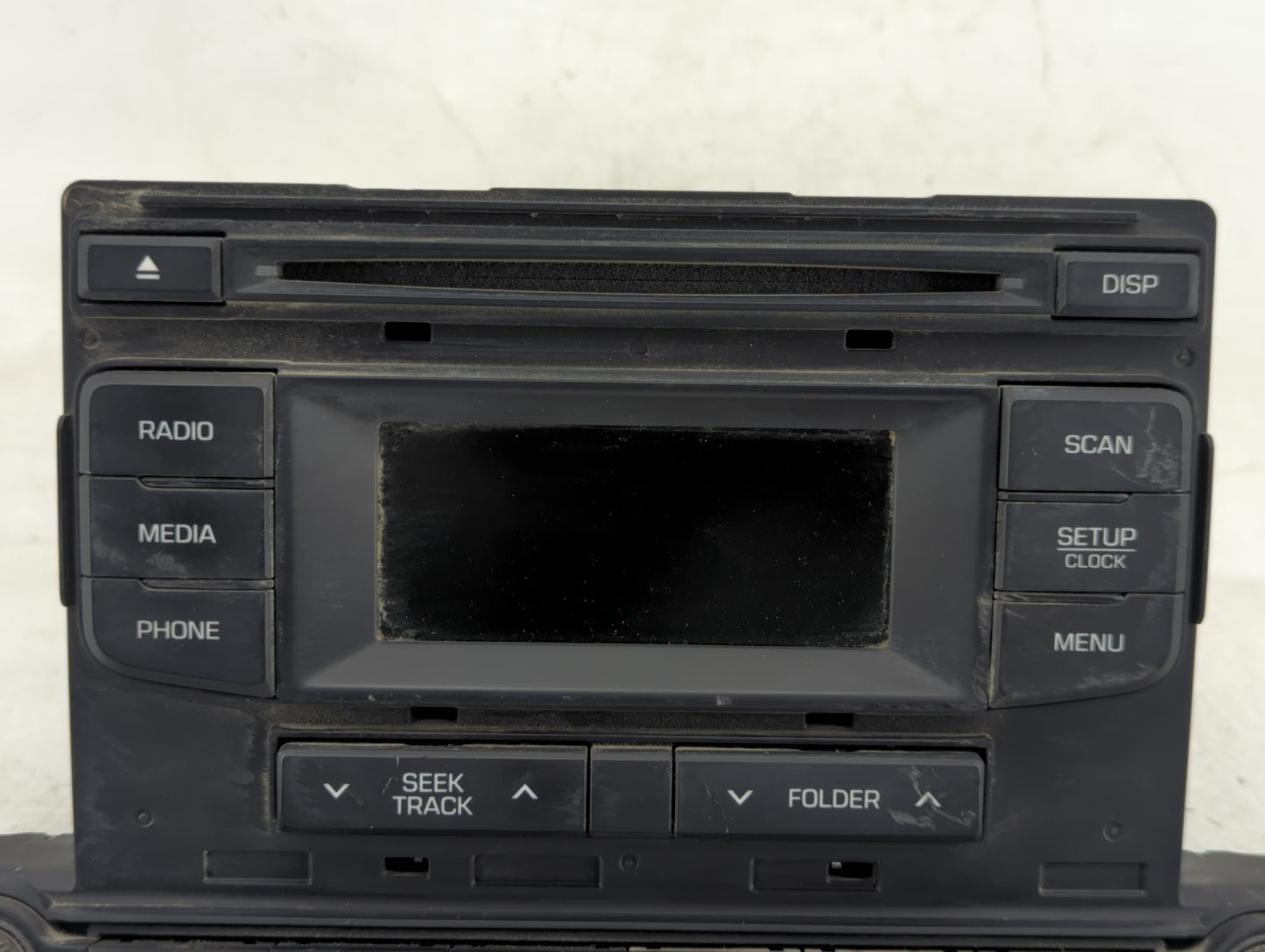 2017-2018 Hyundai Elantra Radio AM FM Cd Player Receiver Replacement P/N:96170F2220UAT Fits Fits 2017 2018 OEM Used Auto Par