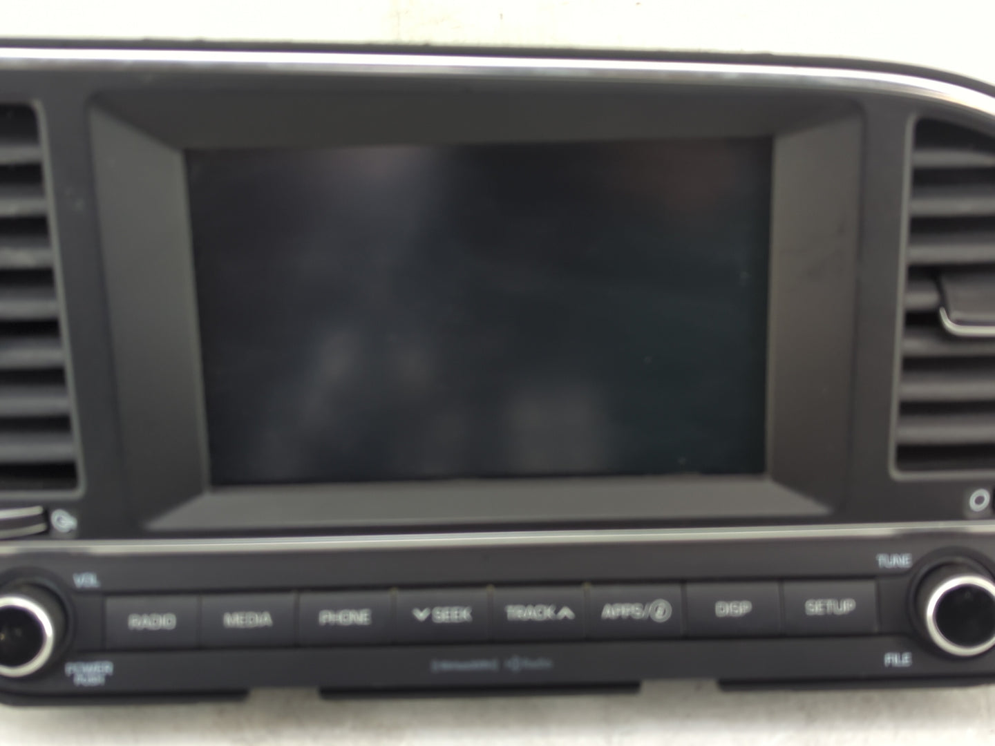 2017-2018 Hyundai Elantra Radio AM FM Cd Player Receiver Replacement P/N:96160-F2100UAT Fits Fits 2017 2018 OEM Used Auto Pa