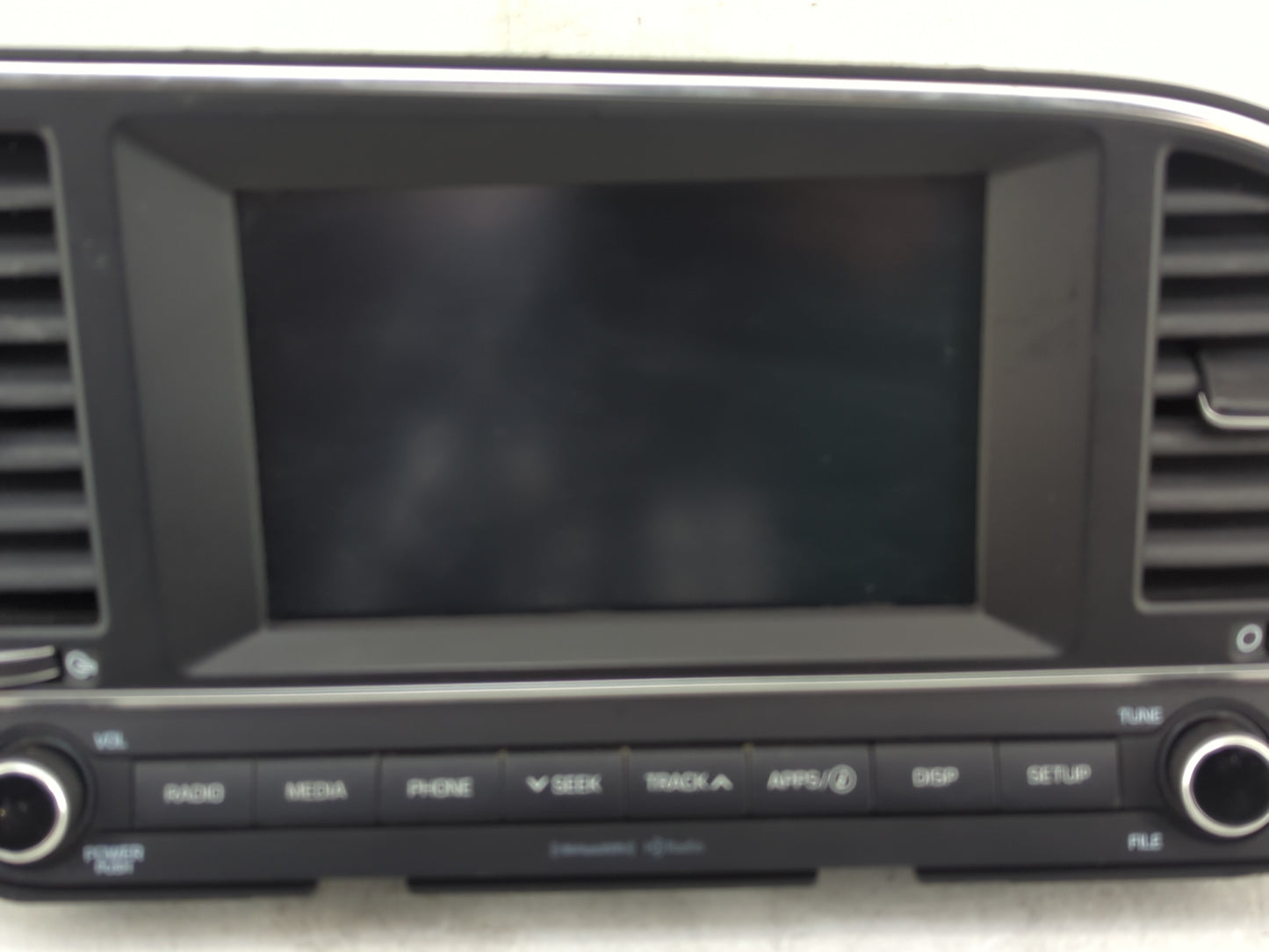 2017-2018 Hyundai Elantra Radio AM FM Cd Player Receiver Replacement P/N:96160-F2100UAT Fits Fits 2017 2018 OEM Used Auto Pa