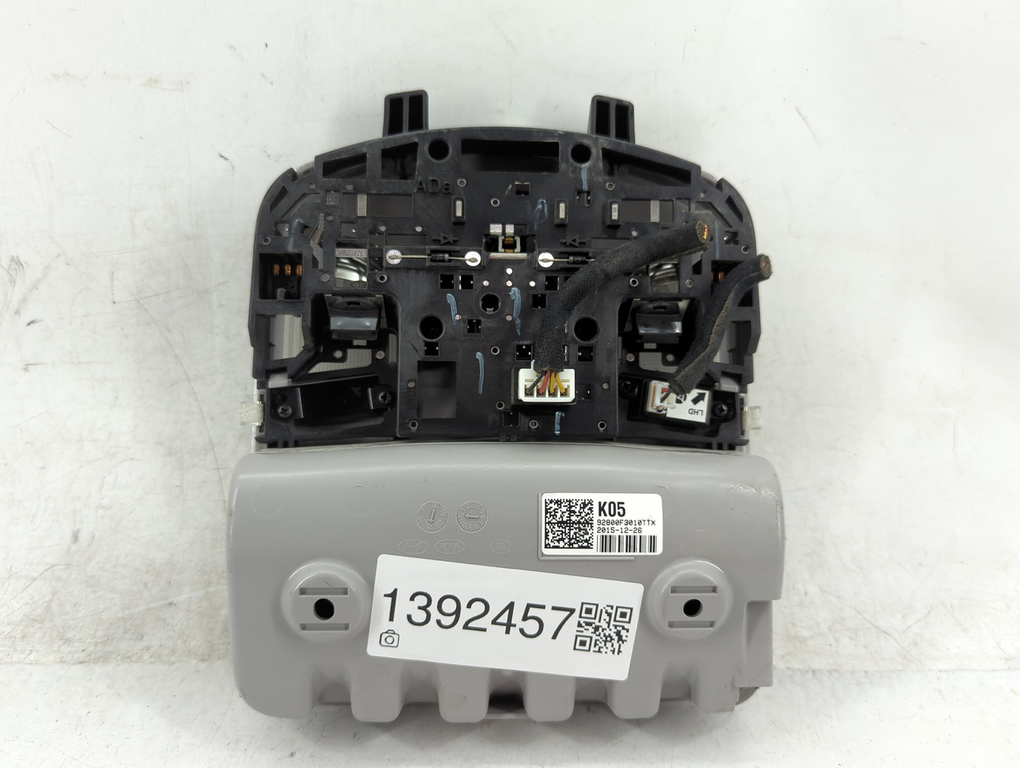 2017 Hyundai Elantra Overhead Roof Console - Oemusedautoparts1.com