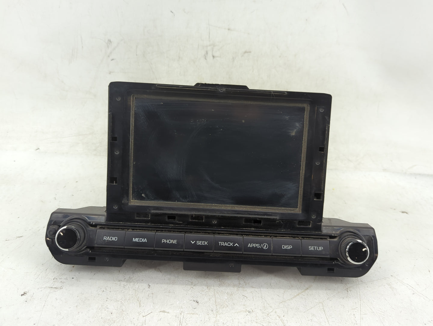 2017-2018 Hyundai Elantra Radio AM FM Cd Player Receiver Replacement P/N:96160-F2100UAT Fits Fits 2017 2018 OEM Used Auto Pa