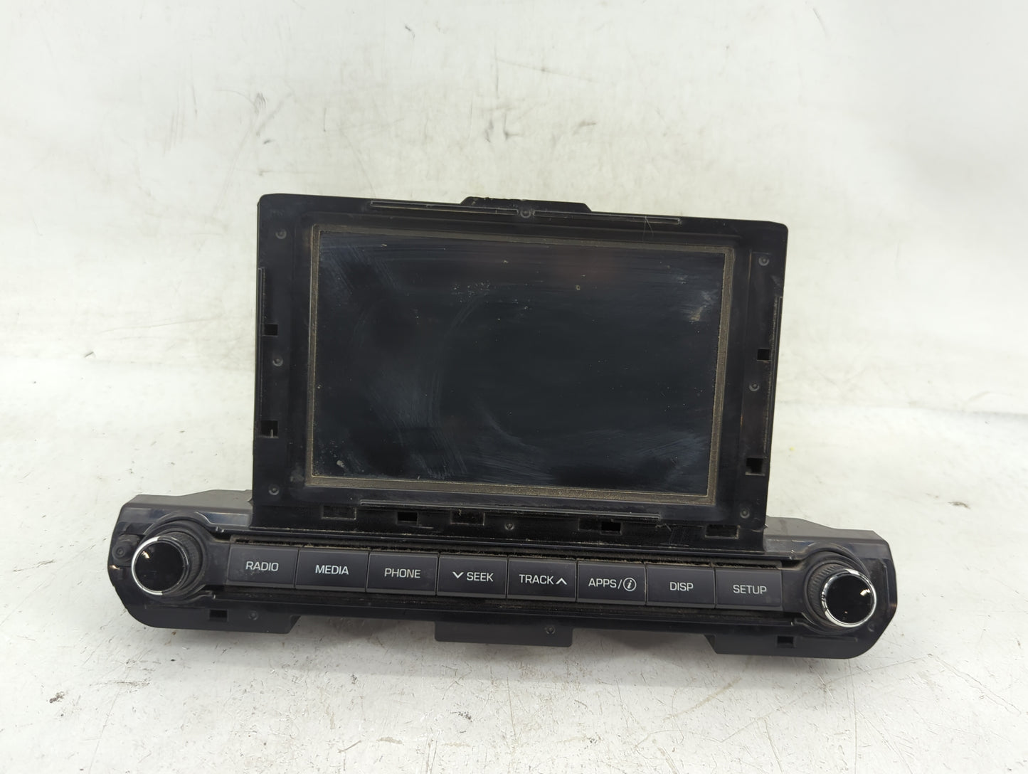 2017-2018 Hyundai Elantra Radio AM FM Cd Player Receiver Replacement P/N:96160-F2100UAT Fits Fits 2017 2018 OEM Used Auto Pa