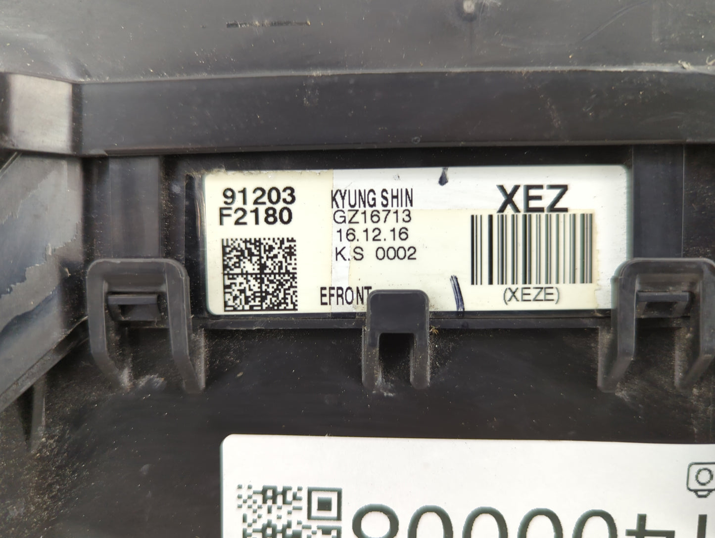 2017 Hyundai Elantra Fusebox Fuse Box Panel Relay Module P/N:91203 F2180 Fits OEM Used Auto Parts - Oemusedautoparts1.com