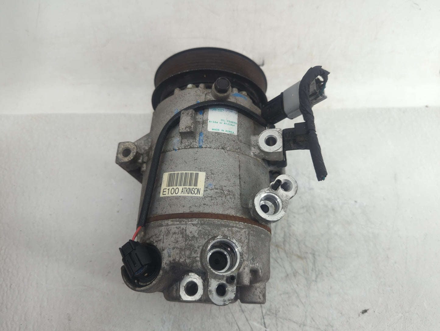 2017-2020 Hyundai Elantra Air Conditioning A/c Ac Compressor Oem - Oemusedautoparts1.com