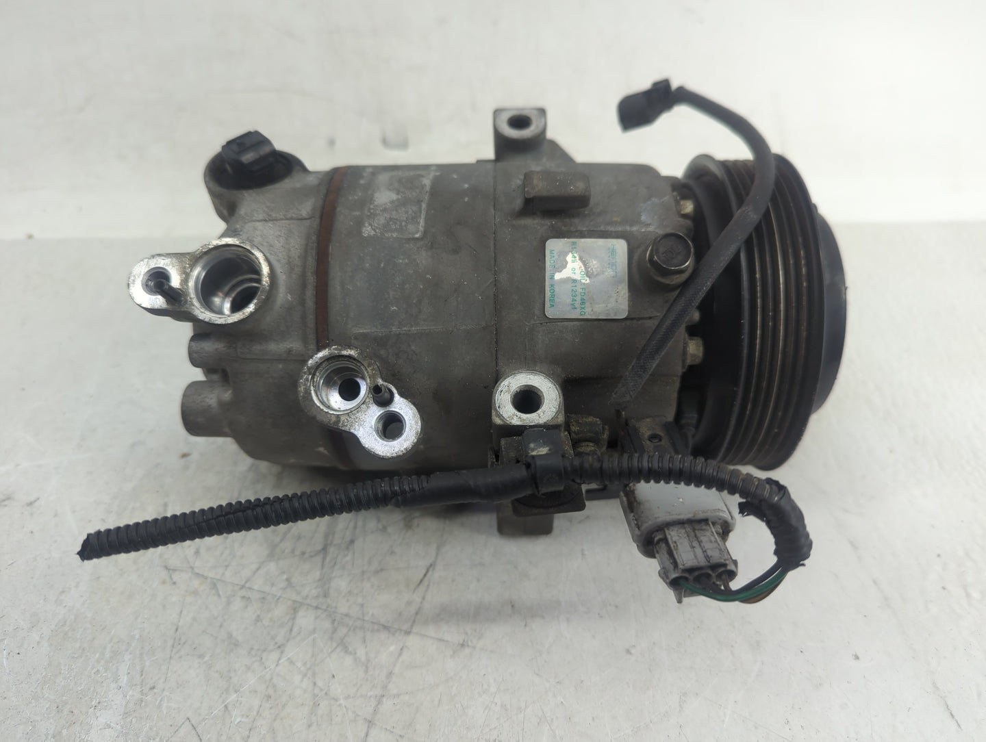 2017-2020 Hyundai Elantra Air Conditioning A/c Ac Compressor Oem - Oemusedautoparts1.com