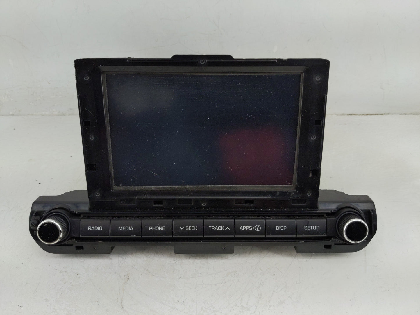 2017-2018 Hyundai Elantra Radio AM FM Cd Player Receiver Replacement P/N:96160-F2100UAT Fits Fits 2017 2018 OEM Used Auto Pa