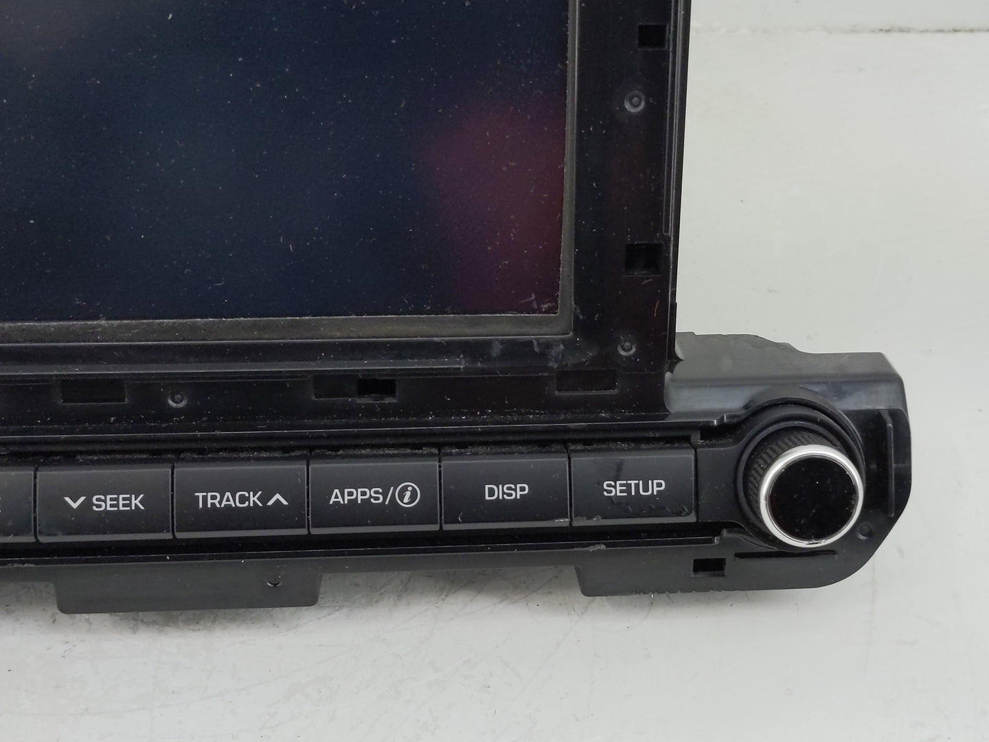 2017-2018 Hyundai Elantra Radio AM FM Cd Player Receiver Replacement P/N:96160-F2100UAT Fits Fits 2017 2018 OEM Used Auto Pa