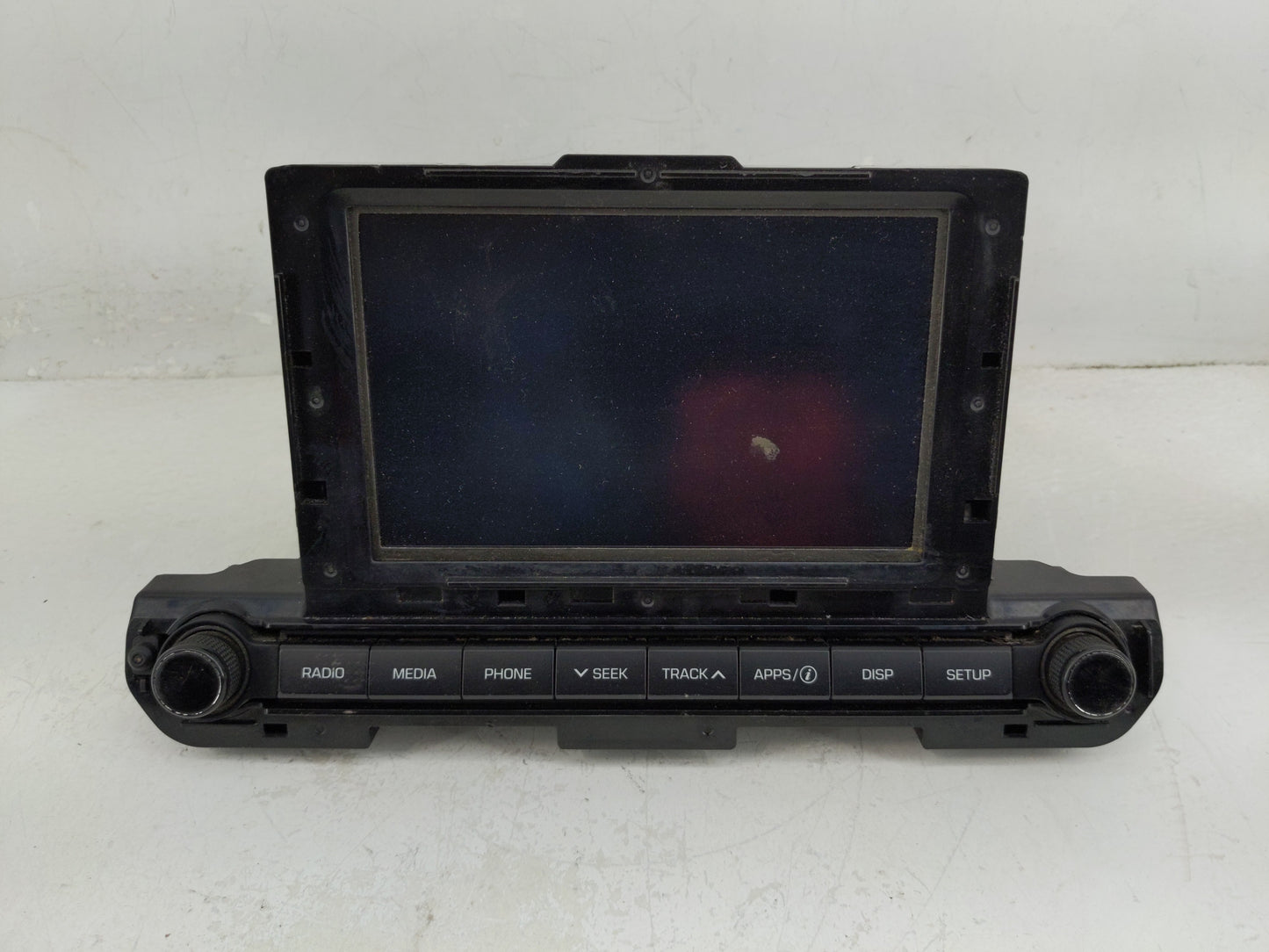 2017-2018 Hyundai Elantra Radio AM FM Cd Player Receiver Replacement P/N:96160-F2100UAT Fits Fits 2017 2018 OEM Used Auto Pa